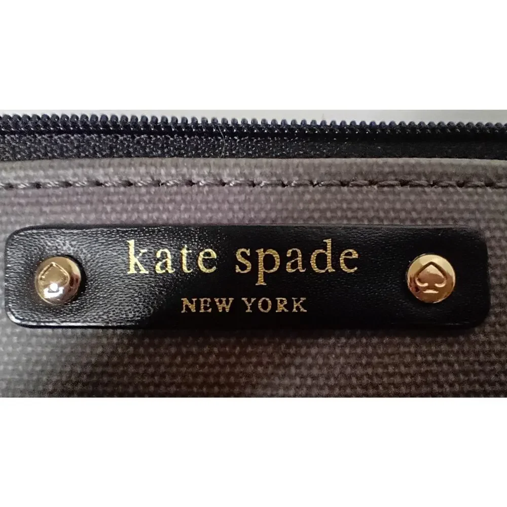 KATE SPADE NEW YORK Large Daycation Painterly Owls Pouch - EUC